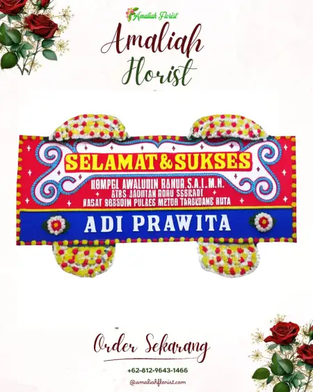 Papan Bunga Ucapan Selamat Madiun