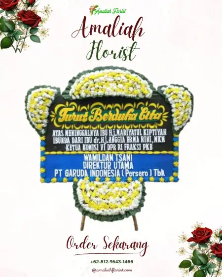Papan Bunga Duka Madiun